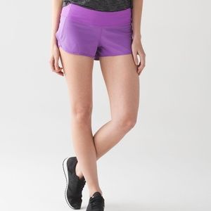Lululemon Speed shorts size 2